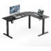 Gaming galds SENSE7 Rong narożne Black