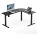 Gaming galds SENSE7 Rong narożne Black
