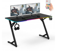 Gaming galds SENSE7 VOLT RGB Black 140x70