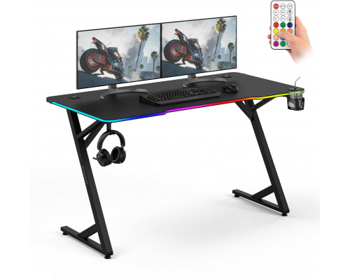 Gaming galds SENSE7 VOLT RGB Black 140x70