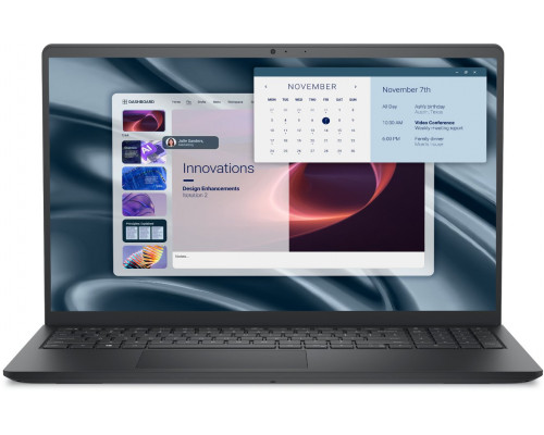 Dell Pro 15 Essential PV15255 | Carbon Black | 15.6 " | FHD | 1920 x 1080 pixels | AMD Ryzen 5 | 7520U | 8 GB | LPDDR5 | Solid-state drive capacity 512 GB | AMD Radeon 610M Graphics | Windows 11 Home | 802.11ac | Keyboard language English | Warranty 