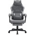 z tkaniny DEUS Edge Gray-2 with footrest