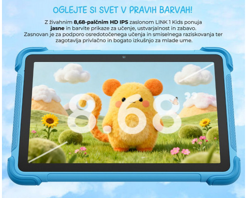 Blackview Planšetė LINK 1 KIDS 8" 4/64GB/LINK1KIDS 4/64 Blue BLACKVIEW