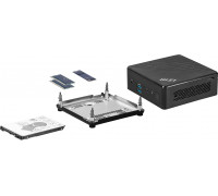 Mini PC Cubi 5 1M-437BEU noOS/IC7 150U/UHD/WiFI/BT/Black