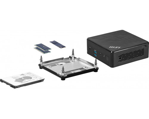 Mini PC Cubi 5 1M-437BEU noOS/IC7 150U/UHD/WiFI/BT/Black