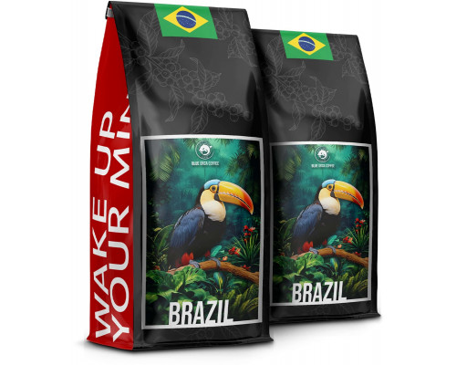 Blue Orca Coffee 1kg x 2 Farma Brazil 100% Arabica Świeżo palona Blue Orca (5903887378154)