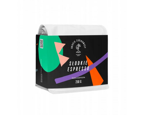 Bracia Ziółkowscy - kawa ziarnista Słodkie Espresso 250 g