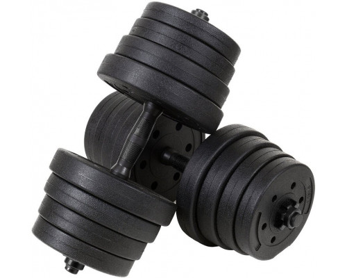 Funfit Dumbbells 4256 bituminous 2 x 15 kg
