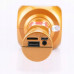 WS-1816 16W karaoke BT microphone with LED 360 Gold