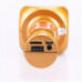 WS-1816 16W karaoke BT microphone with LED 360 Gold