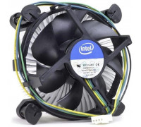 Intel Intel E97378-001, Air cooler, Aluminium, Black