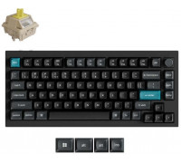 Keychron Belaidė klaviatūra Q1 ULTRA/Juodas Q1U-M4 KEYCHRON