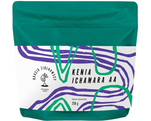 Bracia Ziółkowscy Bracia Ziółkowscy - kawa ziarnista Kenia Ichamara AA Washed Filter 250 g