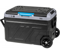 Teesa Profesjonalna lodówka turystyczna kompresorowa TEESA z funkcją mrożenia 40L DC12/24 AC 230V możliwość zasilania baterią, duże koła i solidna rączka, Bluetooth