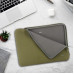 Mobilis 049020 torba na laptop 36,1 cm (14.2") Briefcase zielony, szary