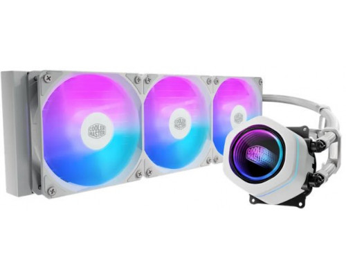 Cooler Master chłodnica wodna MasterLiquid Core Nex 360, 3x120mm, LGA1851, AM5, biała