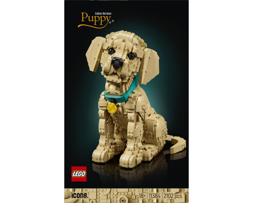 LEGO Icons Szczeniak golden retriever (11384)