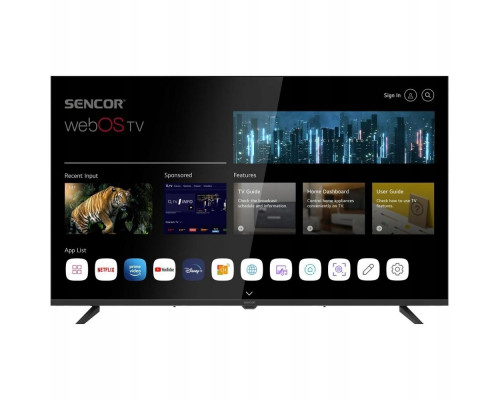 Sencor SLE 40FS802TCSB SMART TV          SENCOR