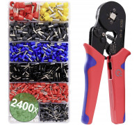 Quadrios 22T007 22T007 Zestaw szczypiec do zaciskania Końcówki przewodów 0.25 bis 10 mm² W tym Aderendhülsensortiment (22T007)