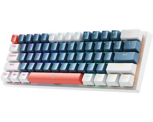  Machenike K500-B61   Blue Switch - niebiesko-White