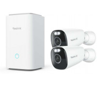 Reolink Hub with 2x Argus Eco* Ultra 4K | 8MP | Battery | IP66