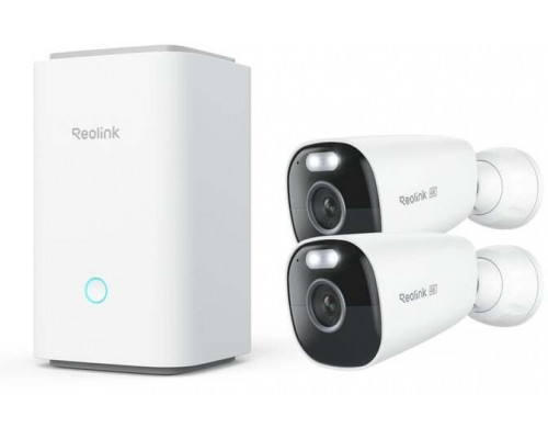 Reolink Hub with 2x Argus Eco* Ultra 4K | 8MP | Battery | IP66