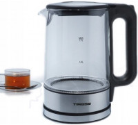 Tiross szklany elektryczny 1.7L niebieski TIROSS TS-2703