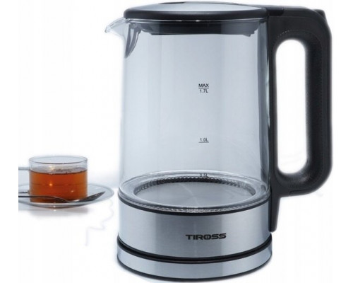 Tiross szklany elektryczny 1.7L niebieski TIROSS TS-2703