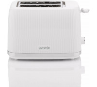 Gorenje Gorenje T850DPW Toaster, Power 850 W, 2 slots, White | Gorenje