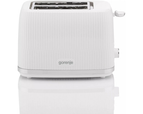 Gorenje Gorenje T850DPW Toaster, Power 850 W, 2 slots, White | Gorenje