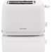 Gorenje Gorenje T850DPW Toaster, Power 850 W, 2 slots, White | Gorenje