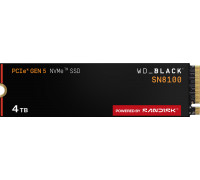 SSD WD Western Digital Black WDS400T1X0M-00CMT0 urządzenie SSD 4 TB M.2 PCI Express 5.0 NVMe 3D TLC NAND