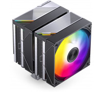 Jonsbo CA80 chłodzenie CPU, Dual-Tower, 2 x 120mm, PWM, ARGB - czarny