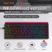 Ajazz mechaniczna przewodowa Ajazz NK68 Red Switch Black USB-C