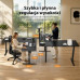 Gaming galds SENSE7 Nojo Light Corner Black 160 cm x 140 cm Black