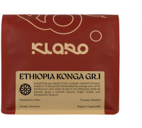 BeMyBean Klaro - kawa ziarnista Etiopia Konga Przefiltrowana Filtr 250 g