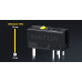 Hator HATOR Quasar 3 Ultima 8K Wireless Gaming Po prawej stronie RF Wireless + Bluetooth + USB Type-C Optyczny 30000 DPI