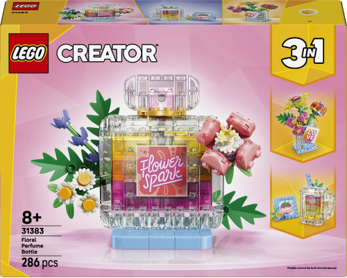 LEGO Creator Flakon perfum z kwiatową ozdobą (31383)