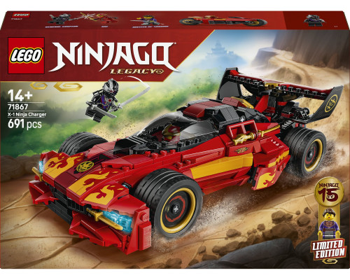 LEGO Ninjago Ninjaścigacz X-1 — 15-lecie (71867)