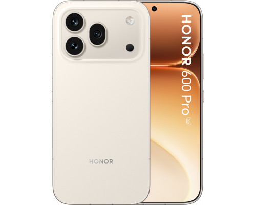 Honor HOR600PRO5G12512G smartfon 16,7 cm (6.57") Dual SIM Android 16.0 5G USB Type-C 12 GB 512 GB 6400 mAh Złoto