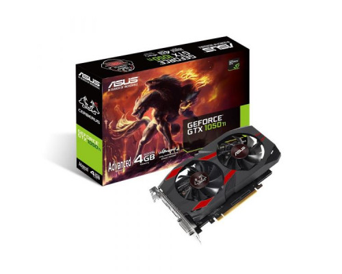 Asus GeForce GTX 1050 Ti Cerberus Advanced Edition 4GB GDDR5 (CERBERUS-GTX1050TI-A4G)