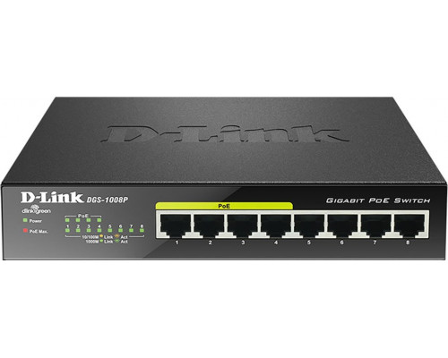 Switch D-Link DGS-1008P