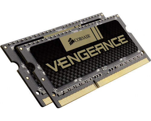 Corsair Vengeance, SODIMM, DDR3, 16 GB, 1600 MHz, CL10 (CMSX16GX3M2A1600C10)