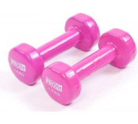 Profit dumbbells DK4102 vinyl 2 x 1.5 kg