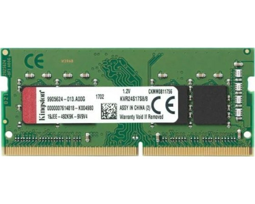 Kingston ValueRAM, SODIMM, DDR4, 16 GB, 2666 MHz, CL19 (KVR26S19D8/16)