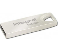 Pendrive Integral Metal Arc, 64 GB  (INFD64GBARC)