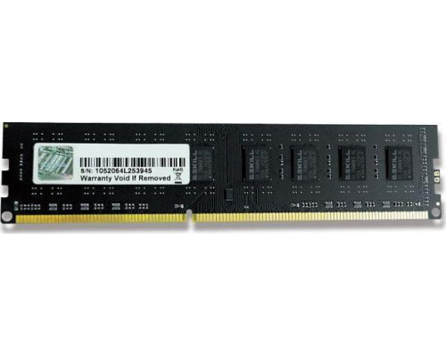 G.Skill NT, DDR3, 4 GB, 1600MHz, CL11 (F3-1600C11S-4GNT)