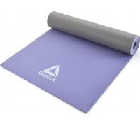 Reebok Divpusējais jogas paklājs Violets-Pelēks