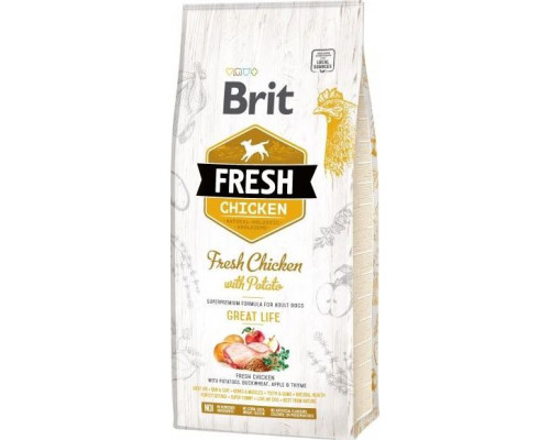 Brit Fresh Adult chicken/ potato 2.5kg