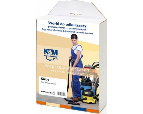König & Meyer Bags for the vacuum cleaners do KIRBY KM-Q047.A (5 pcs.)